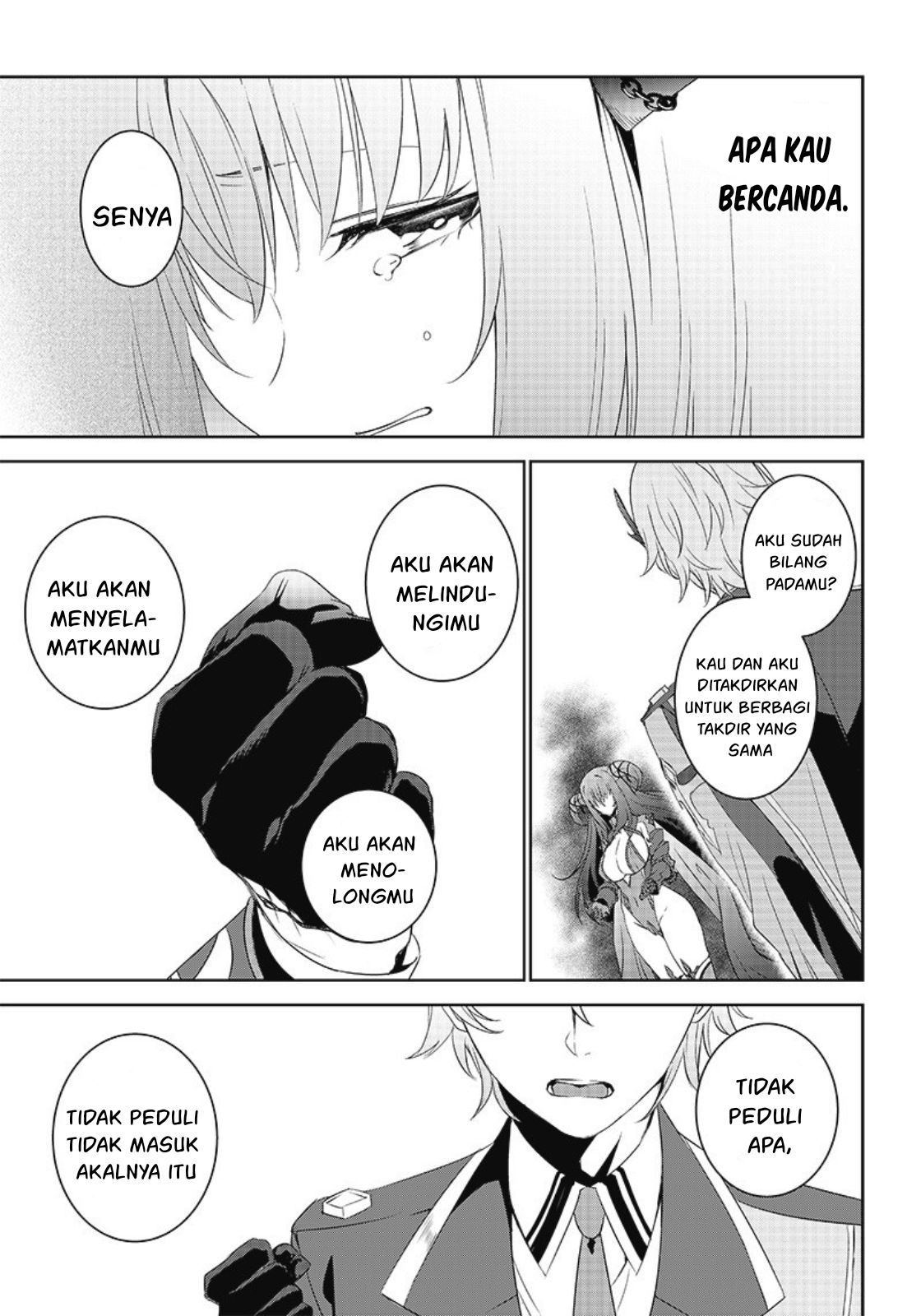 Matei Kyoushi to Juuzoku Shoujo no Haitoku Keiyaku Chapter 10.2 - halaman 7
