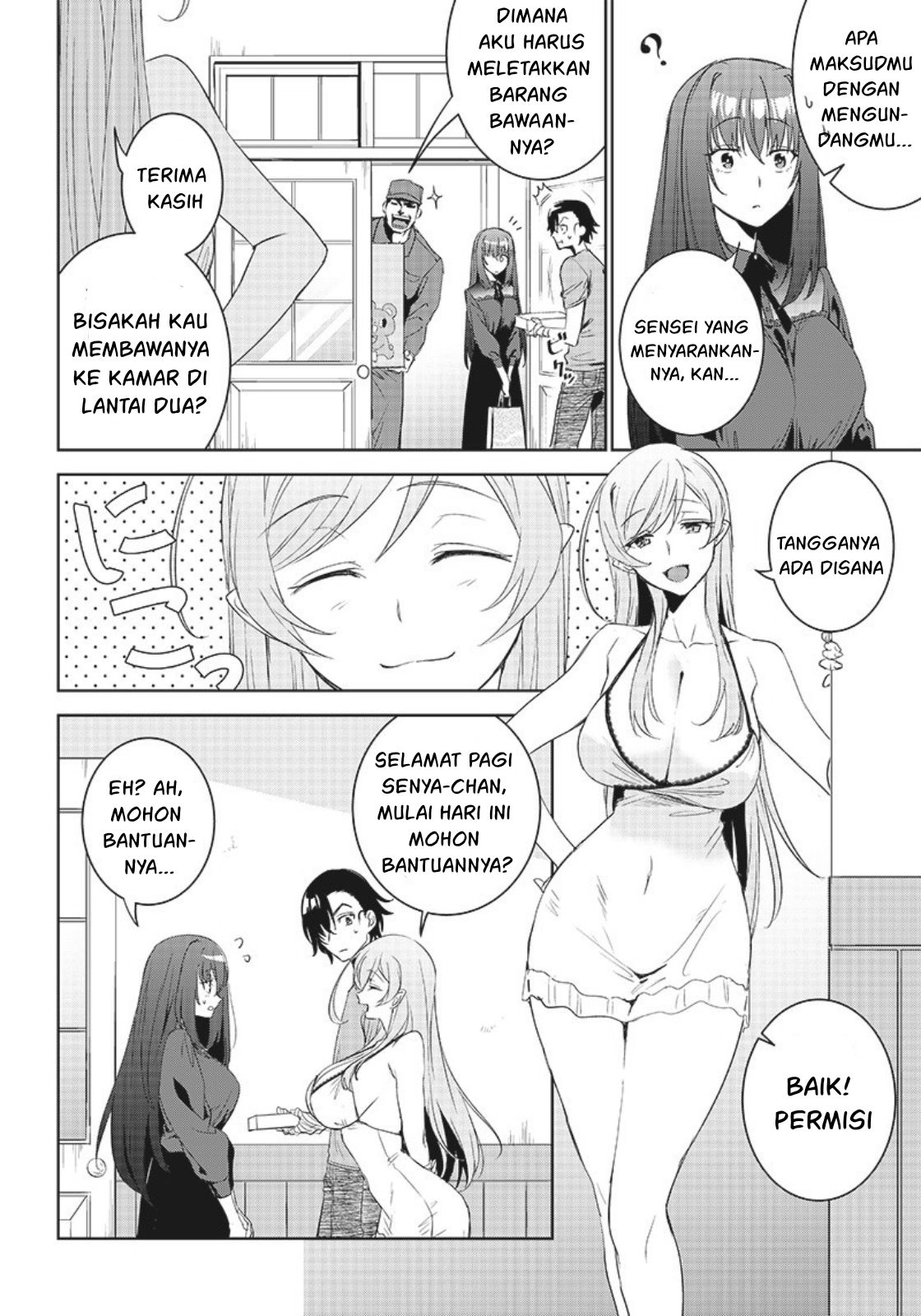Matei Kyoushi to Juuzoku Shoujo no Haitoku Keiyaku Chapter 11 - halaman 17