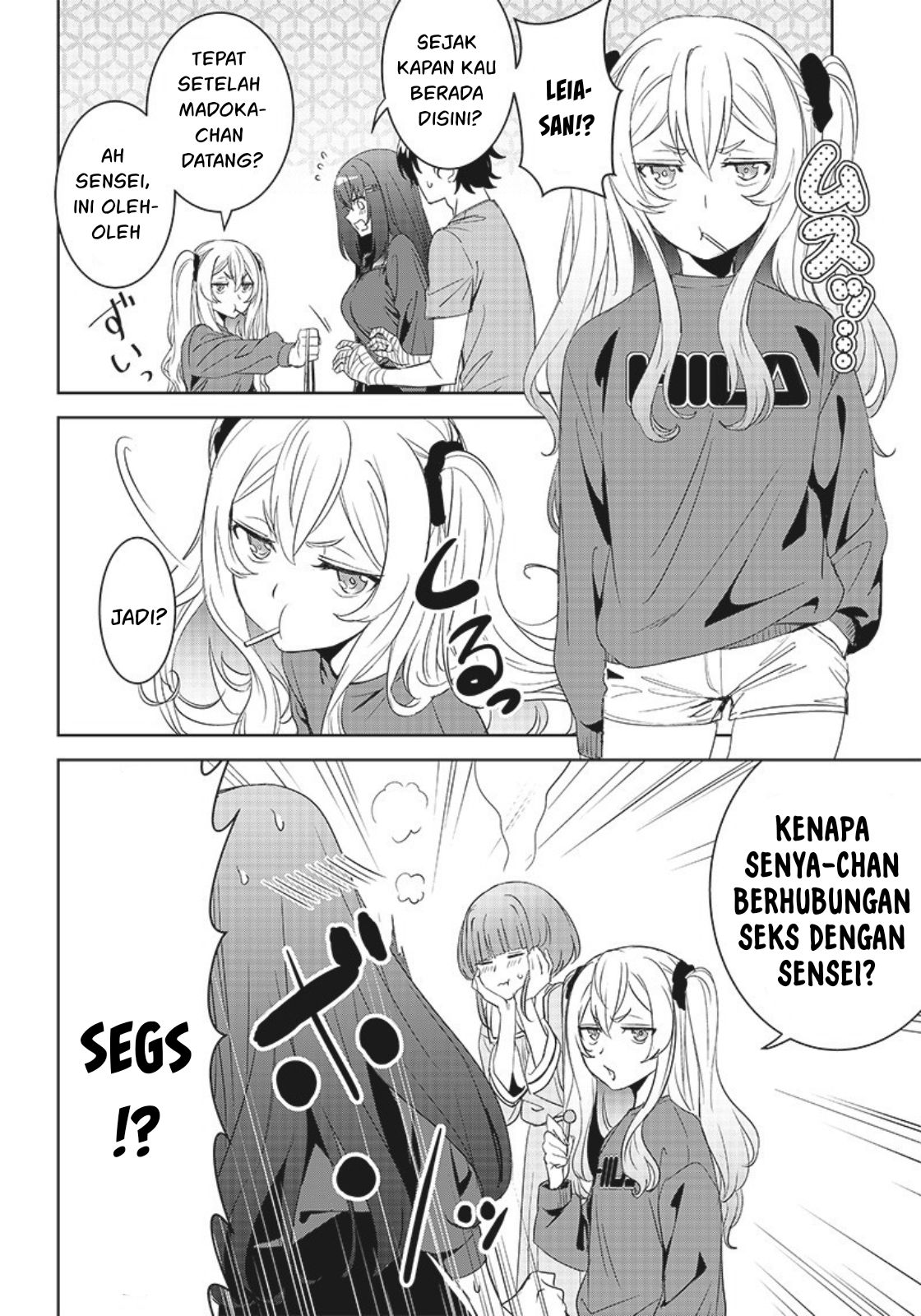 Matei Kyoushi to Juuzoku Shoujo no Haitoku Keiyaku Chapter 11 - halaman 23