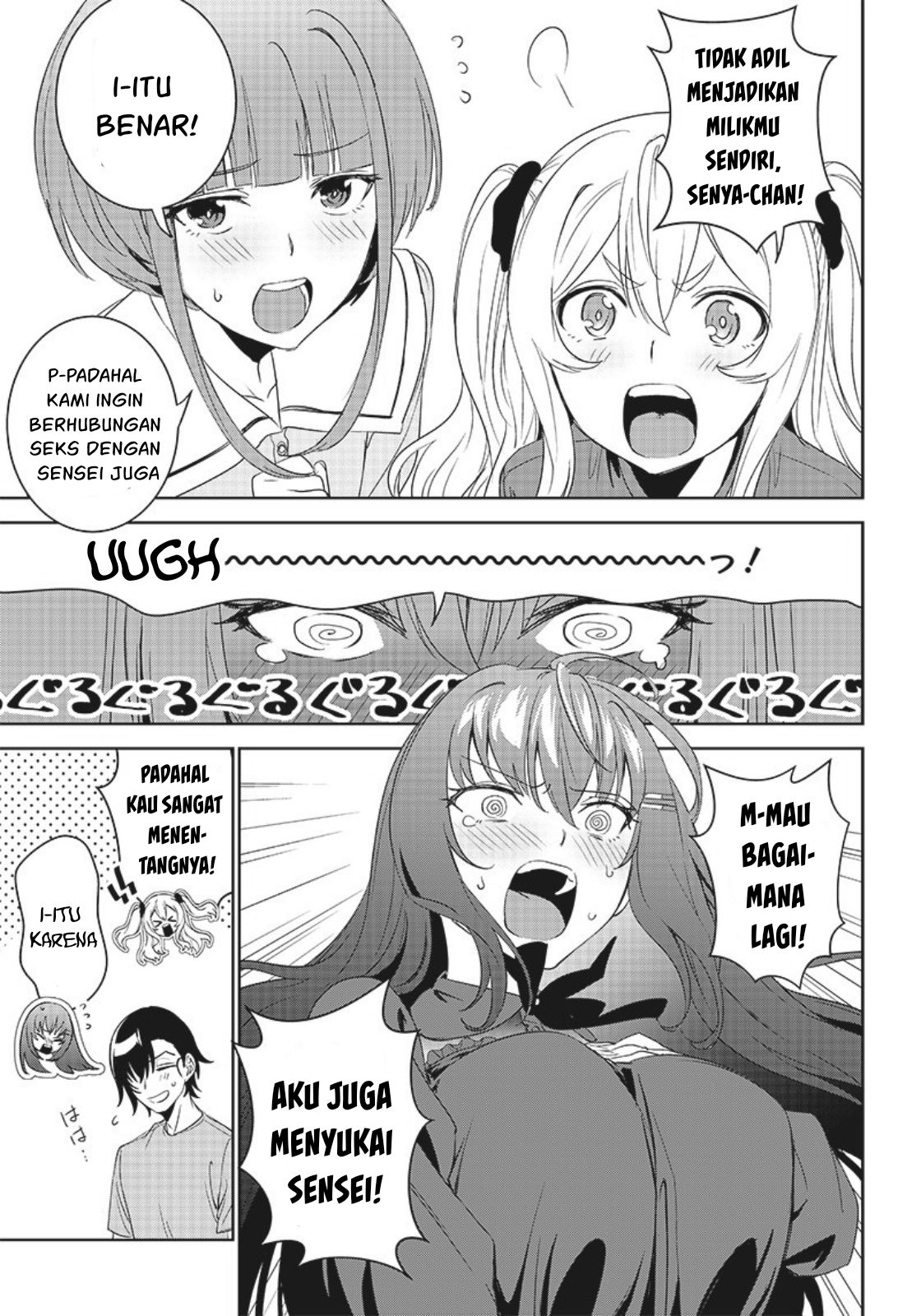 Matei Kyoushi to Juuzoku Shoujo no Haitoku Keiyaku Chapter 11 - halaman 24