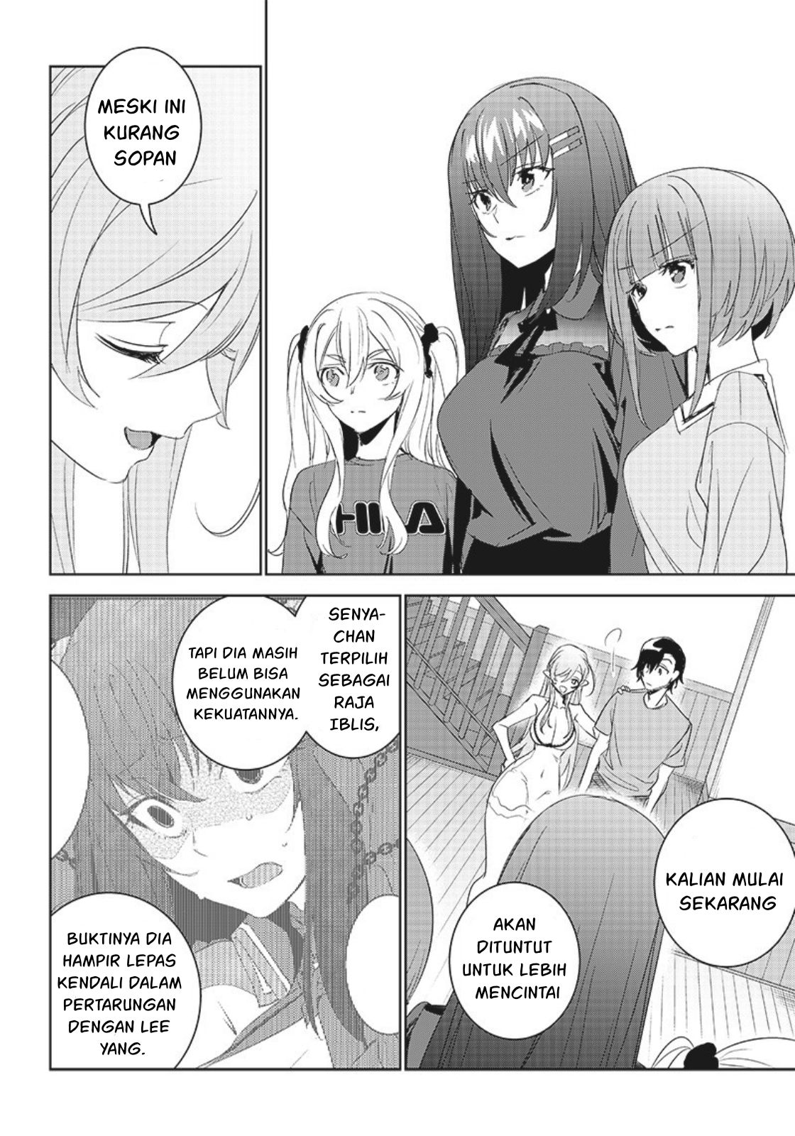 Matei Kyoushi to Juuzoku Shoujo no Haitoku Keiyaku Chapter 11 - halaman 29