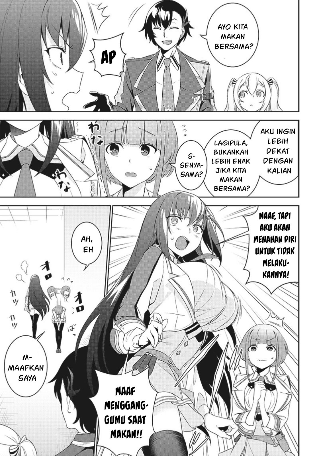 Matei Kyoushi to Juuzoku Shoujo no Haitoku Keiyaku Chapter 2.1 - halaman 14