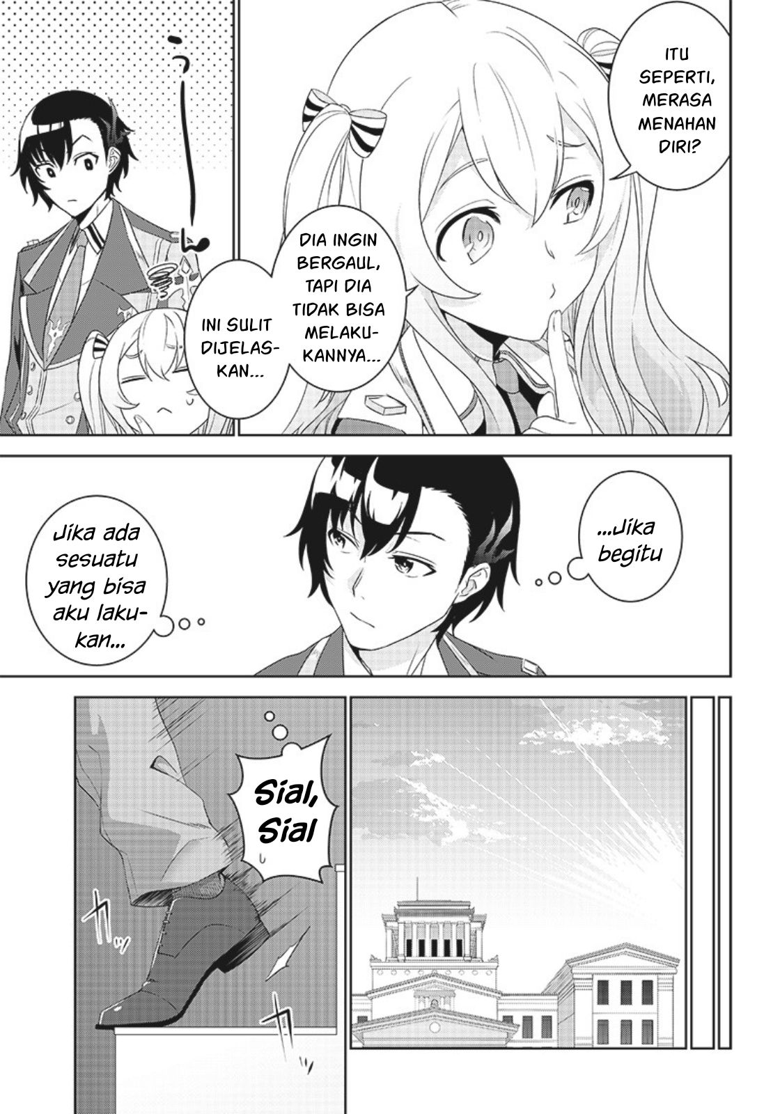Matei Kyoushi to Juuzoku Shoujo no Haitoku Keiyaku Chapter 2.1 - halaman 16