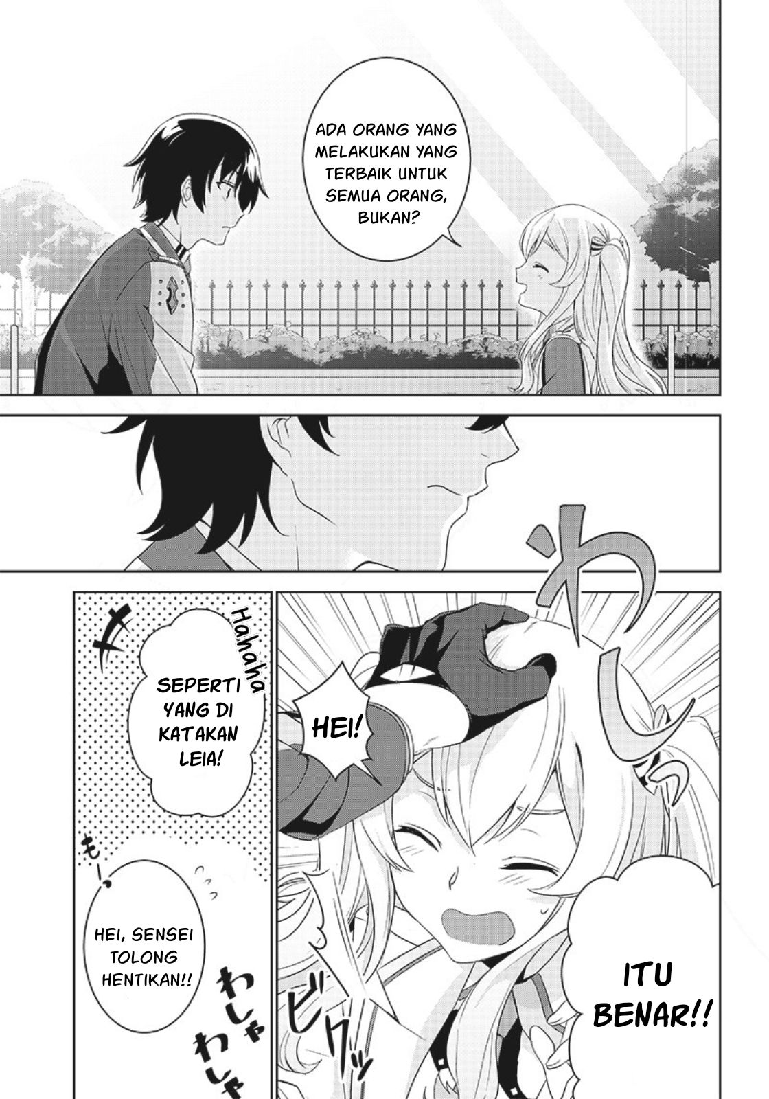 Matei Kyoushi to Juuzoku Shoujo no Haitoku Keiyaku Chapter 2.1 - halaman 6