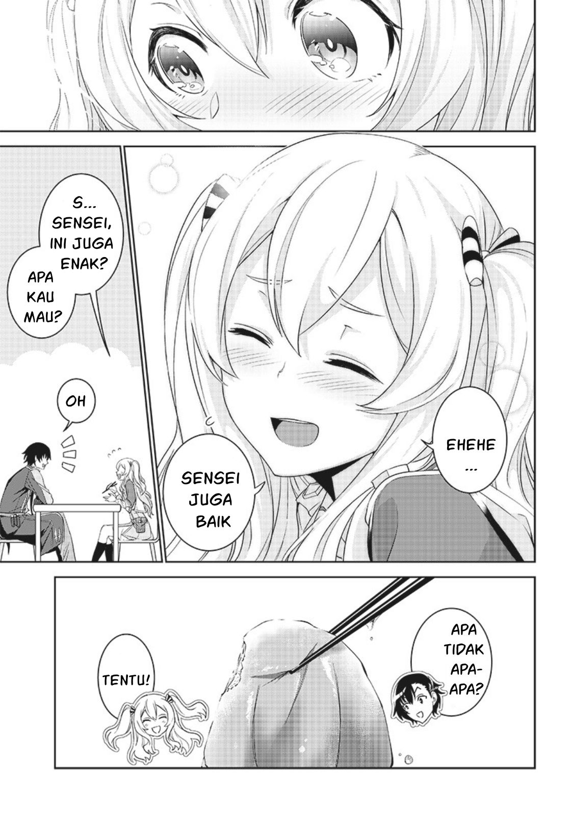 Matei Kyoushi to Juuzoku Shoujo no Haitoku Keiyaku Chapter 2.1 - halaman 8