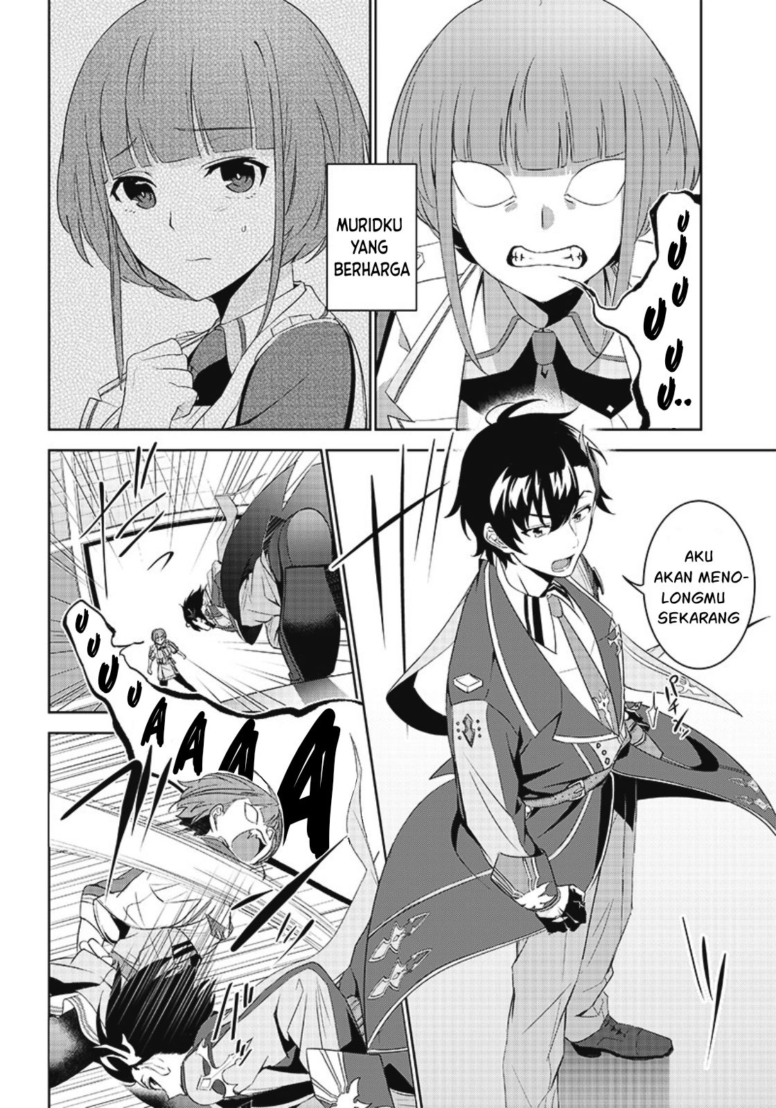 Matei Kyoushi to Juuzoku Shoujo no Haitoku Keiyaku Chapter 2.2 - halaman 14