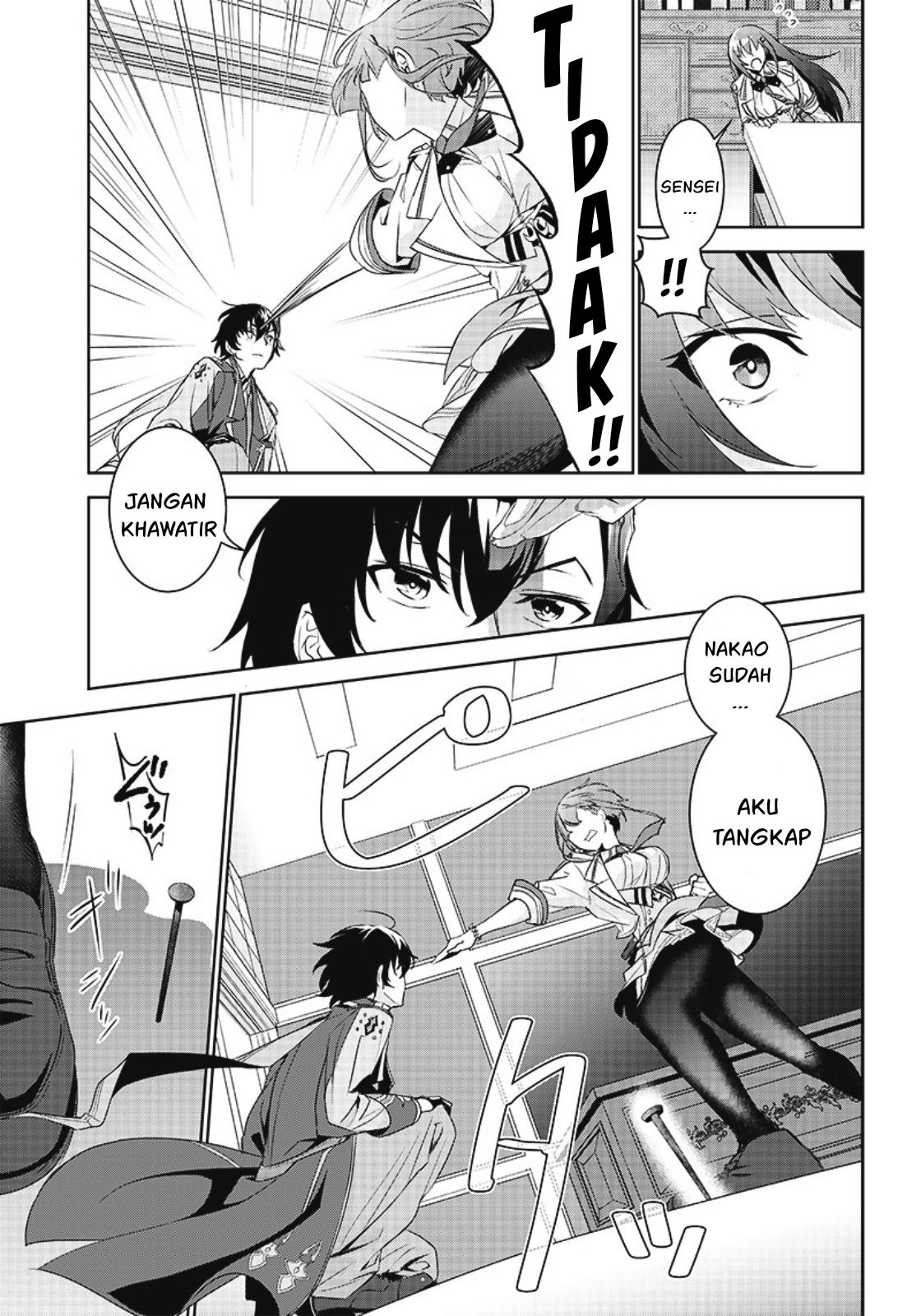 Matei Kyoushi to Juuzoku Shoujo no Haitoku Keiyaku Chapter 2.2 - halaman 15