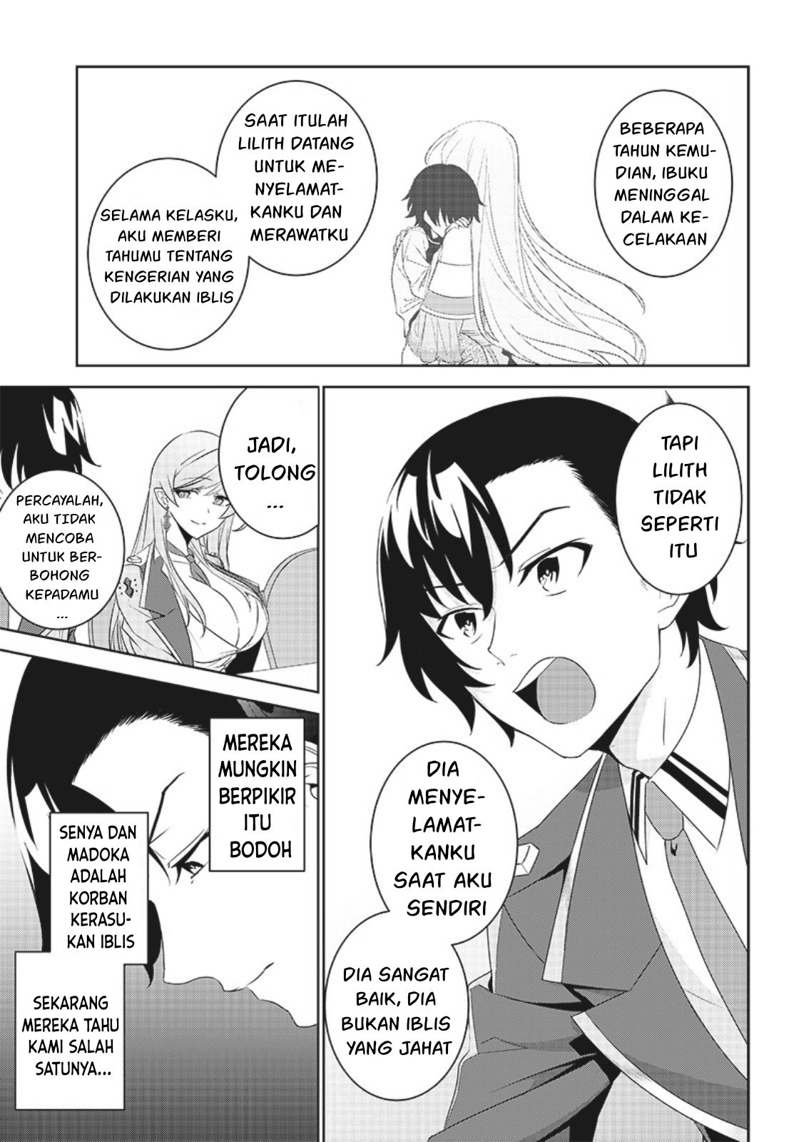Matei Kyoushi to Juuzoku Shoujo no Haitoku Keiyaku Chapter 4.1 - halaman 4