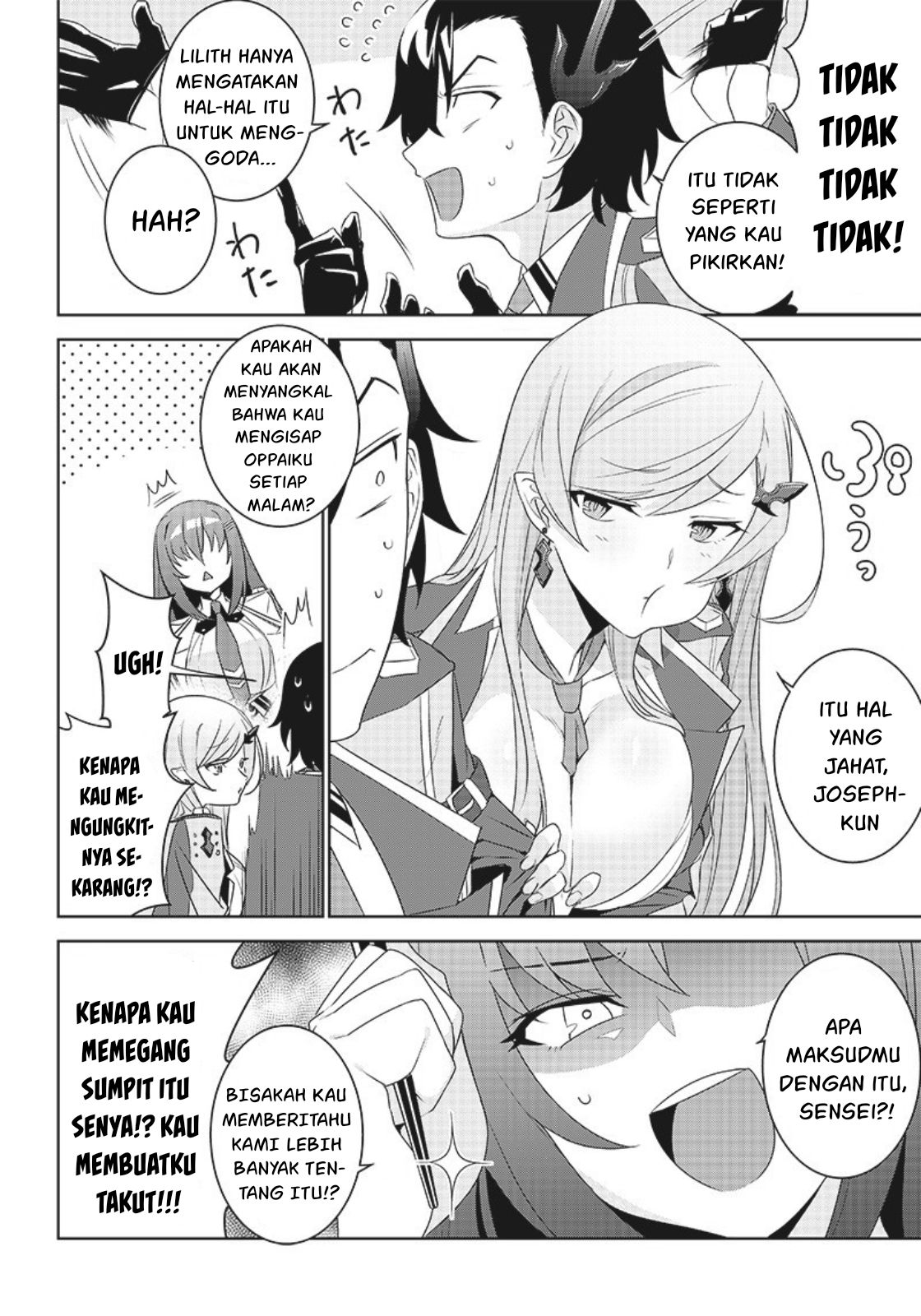 Matei Kyoushi to Juuzoku Shoujo no Haitoku Keiyaku Chapter 4.1 - halaman 9