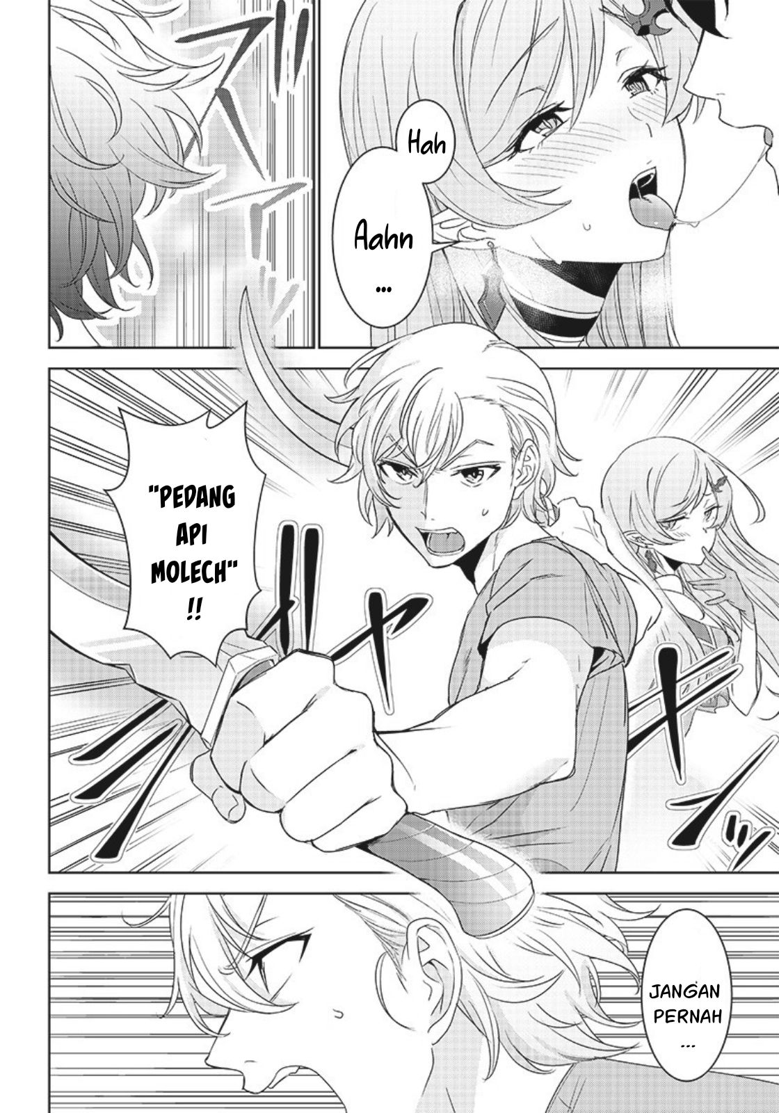 Matei Kyoushi to Juuzoku Shoujo no Haitoku Keiyaku Chapter 7.1 - halaman 5