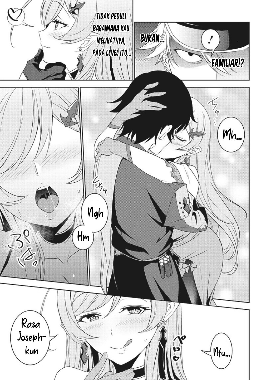Matei Kyoushi to Juuzoku Shoujo no Haitoku Keiyaku Chapter 9.1 - halaman 12