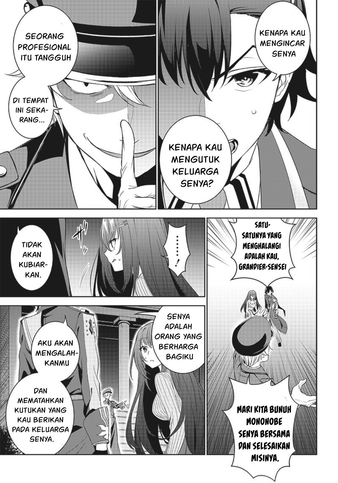 Matei Kyoushi to Juuzoku Shoujo no Haitoku Keiyaku Chapter 9.1 - halaman 8