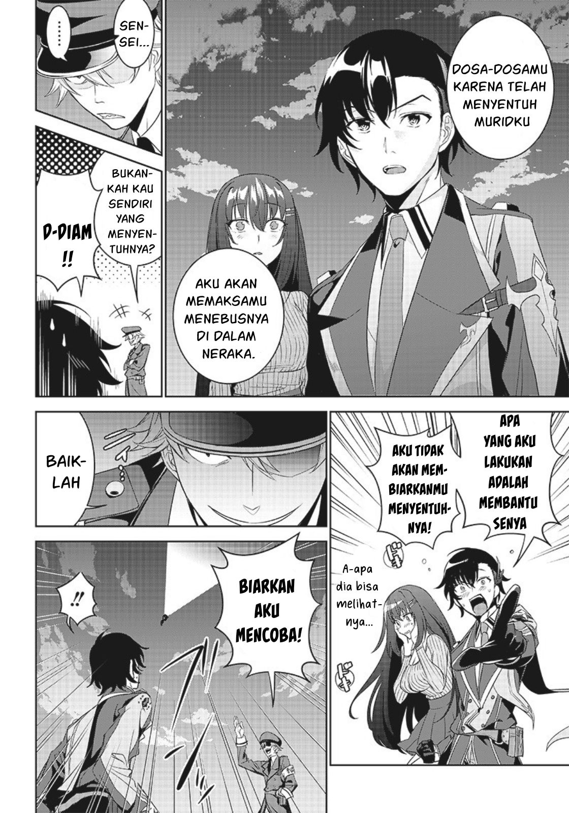 Matei Kyoushi to Juuzoku Shoujo no Haitoku Keiyaku Chapter 9.1 - halaman 9
