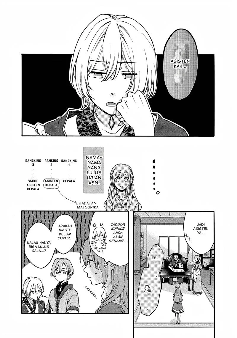 Matsurika Kanriden: Koukyuu Jokan, Kimagure Koutei ni Misomerare Chapter 10 - halaman 21
