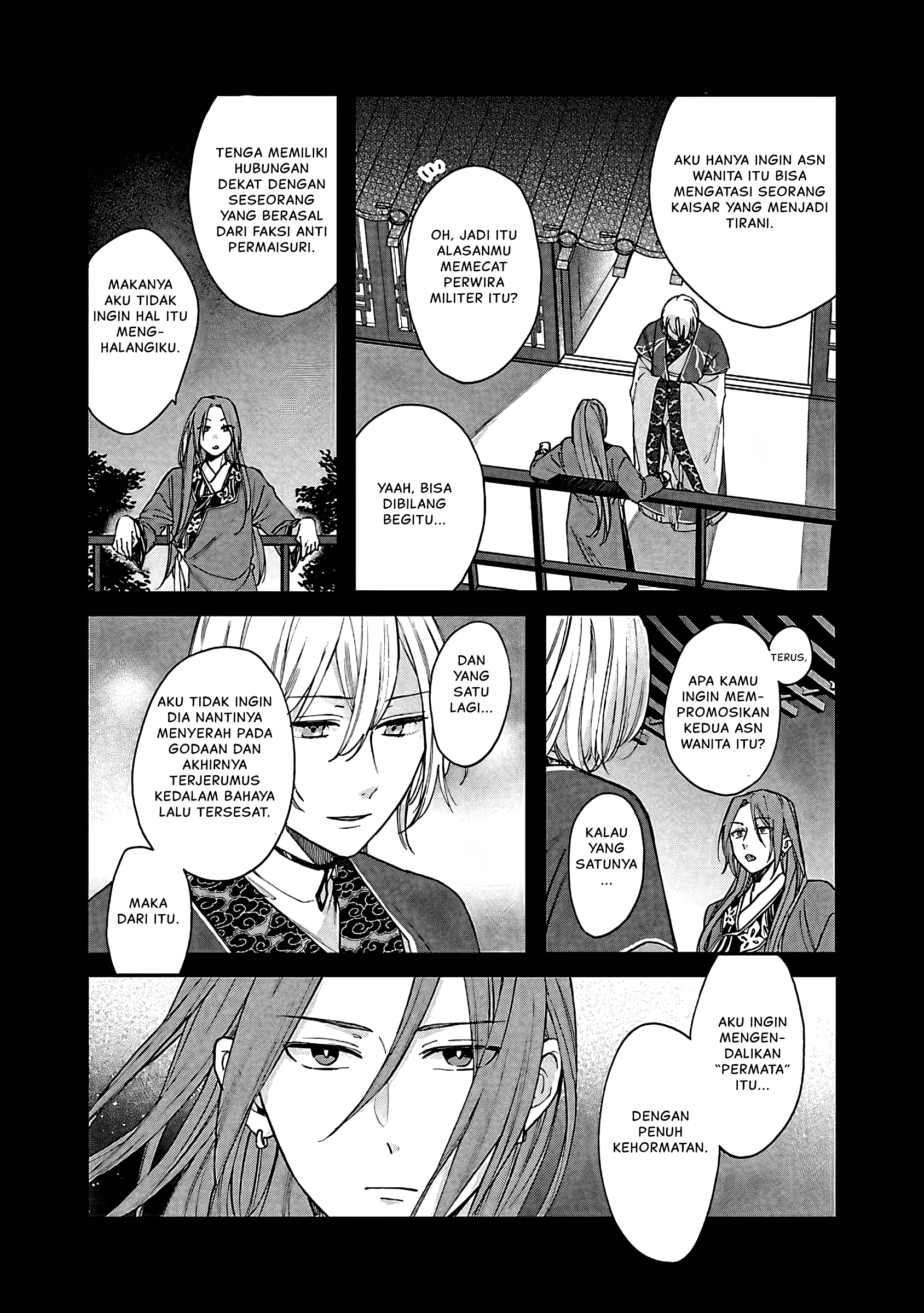 Matsurika Kanriden: Koukyuu Nyokan, Kimagure Koutei ni Misomerare Chapter 13 - halaman 9