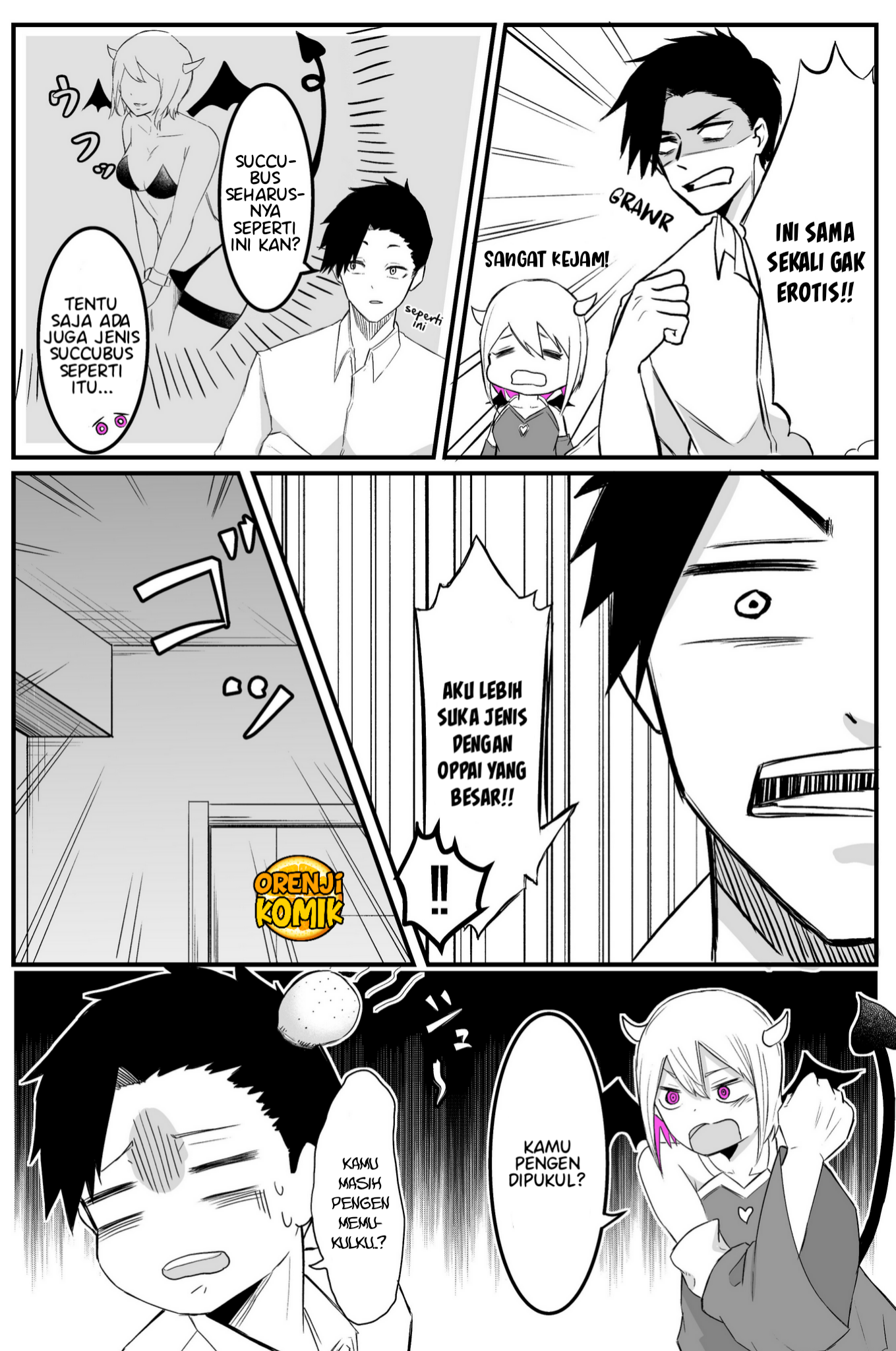 Mattaku Ero Kunai Succubus no Hanashi Chapter 0 - halaman 3
