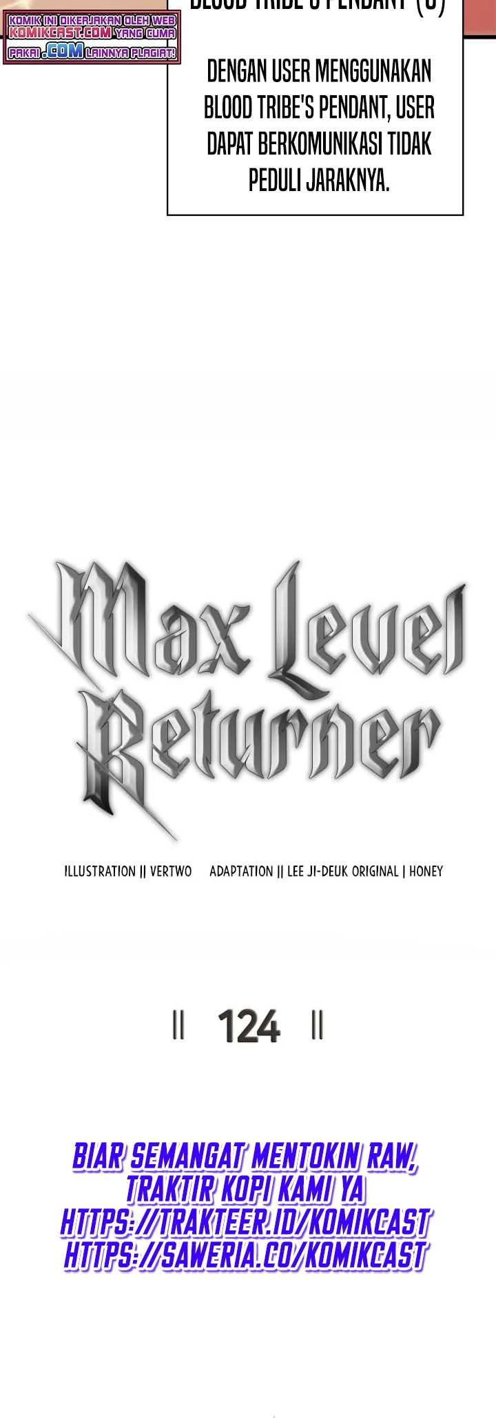Max Level Returner Chapter 124 - halaman 16