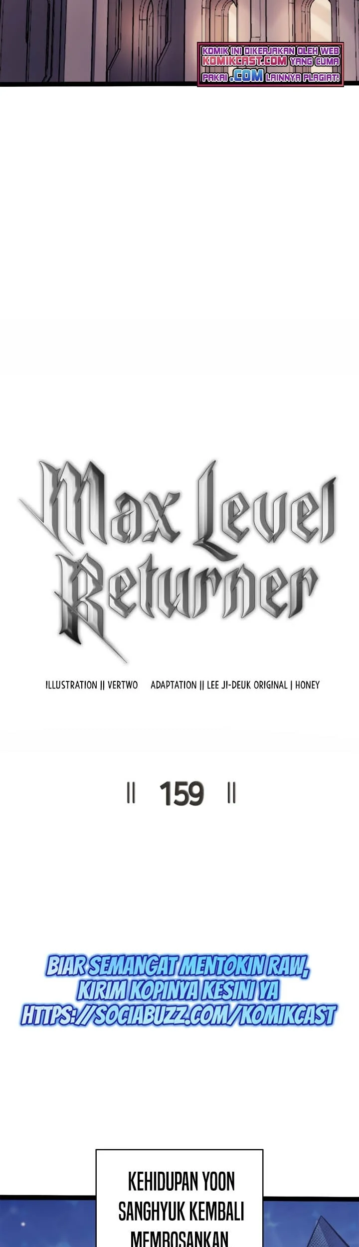 Max Level Returner Chapter 159 - halaman 9