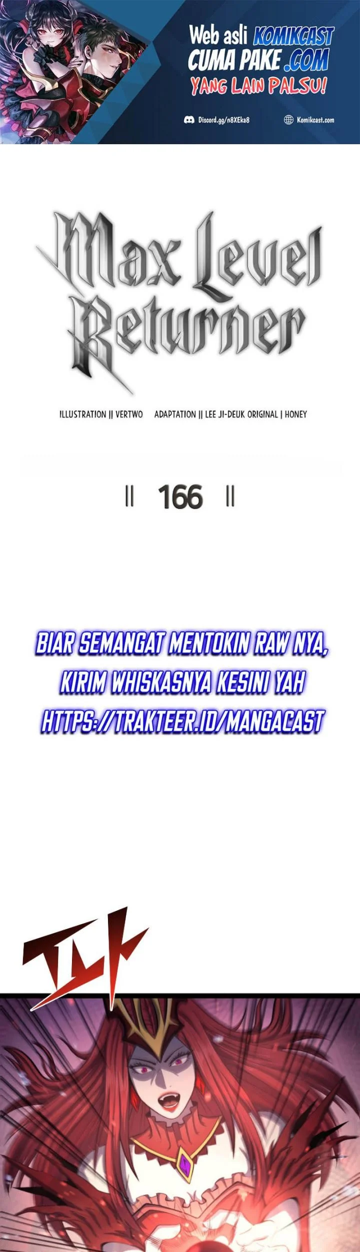 Max Level Returner Chapter 166 - halaman 2