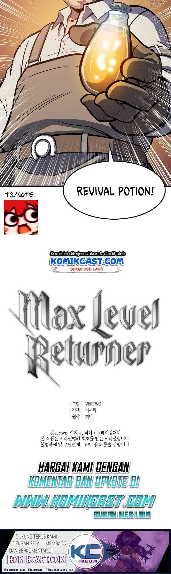 Max Level Returner Chapter 34 - halaman 51