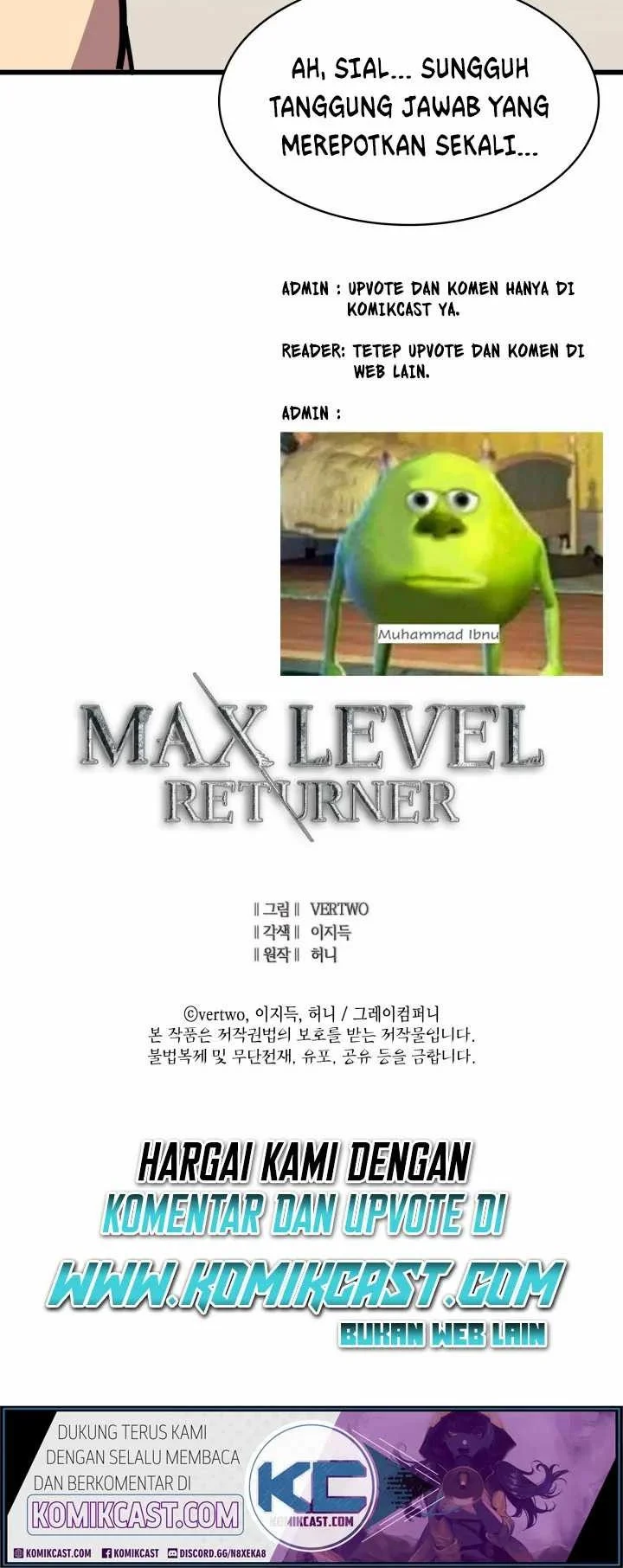 Max Level Returner Chapter 46 - halaman 52