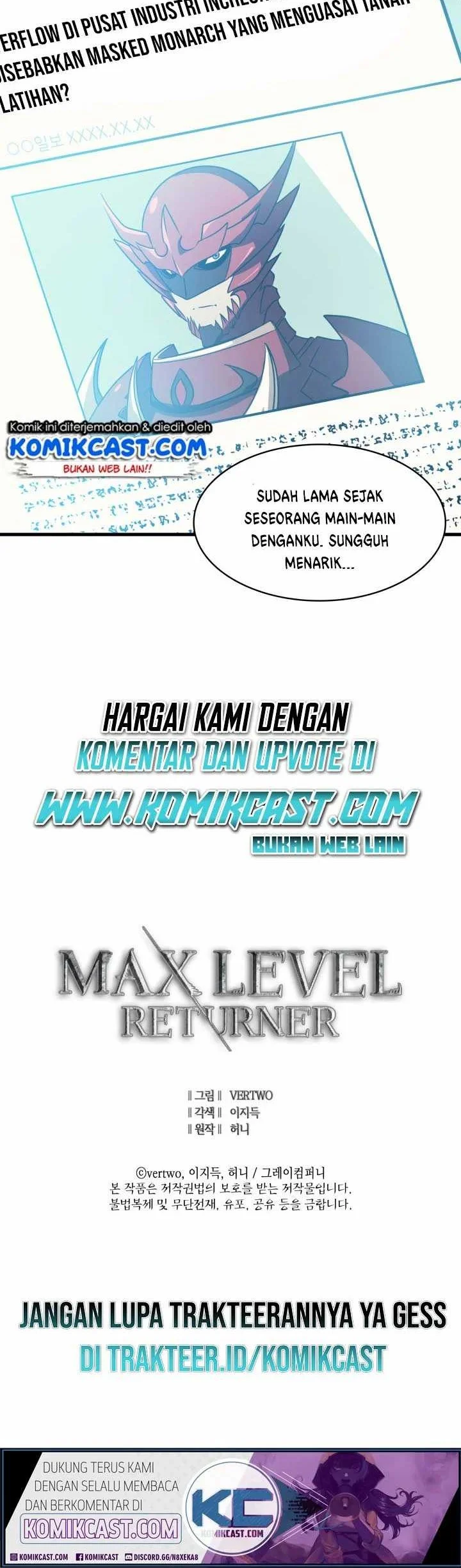 Max Level Returner Chapter 54 - halaman 64
