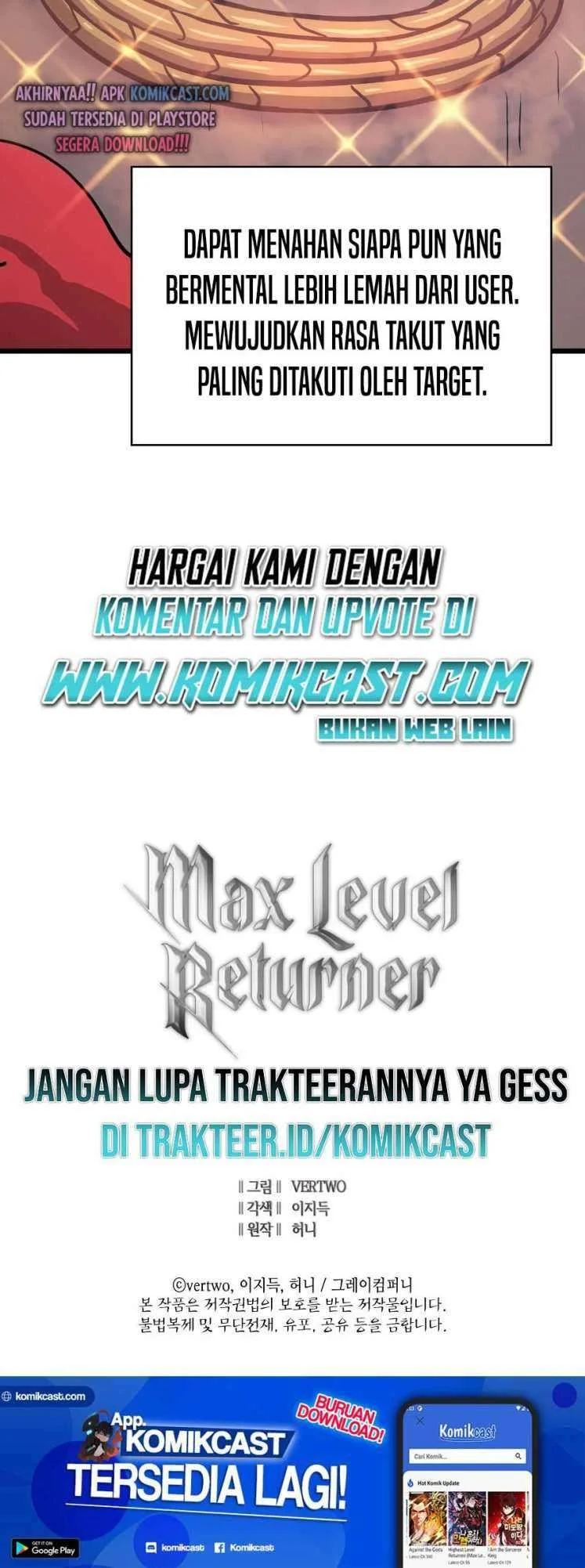 Max Level Returner Chapter 94 - halaman 57