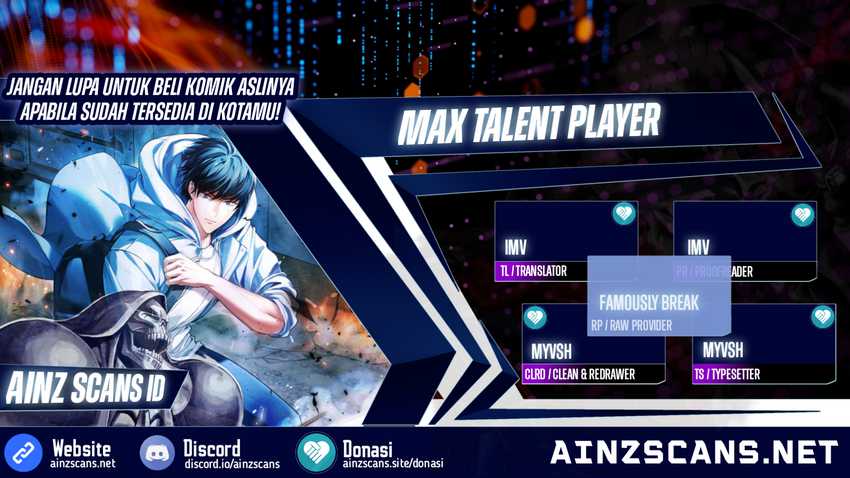 Max Talent Player Chapter 13 - halaman 1