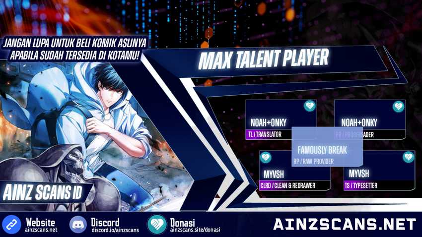 Max Talent Player Chapter 2 - halaman 1