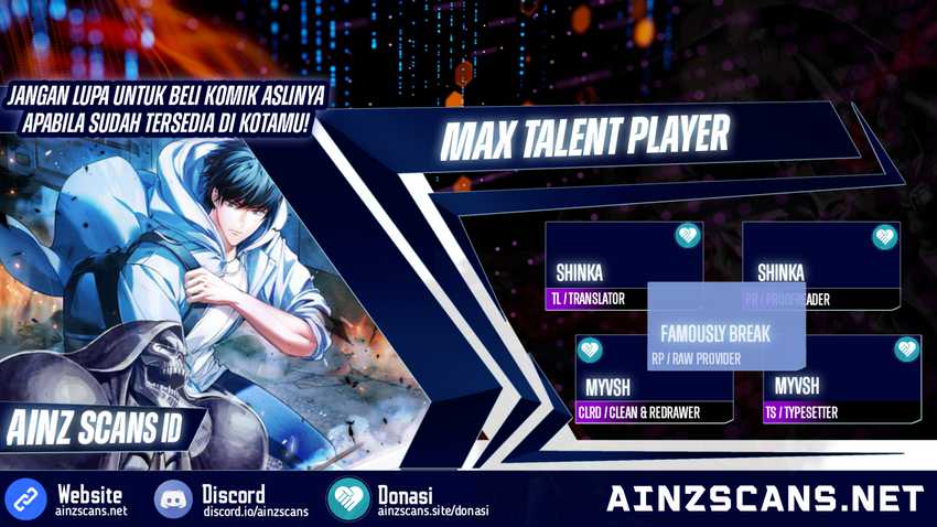 Max Talent Player Chapter 20 - halaman 1