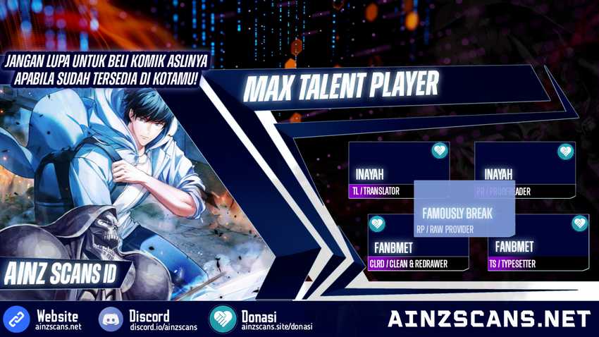 Max Talent Player Chapter 40 - halaman 1