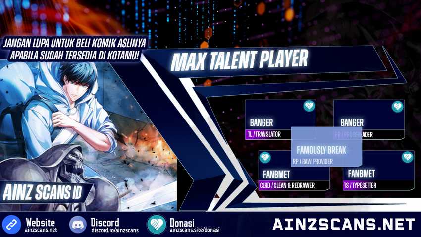 Max Talent Player Chapter 41 - halaman 1