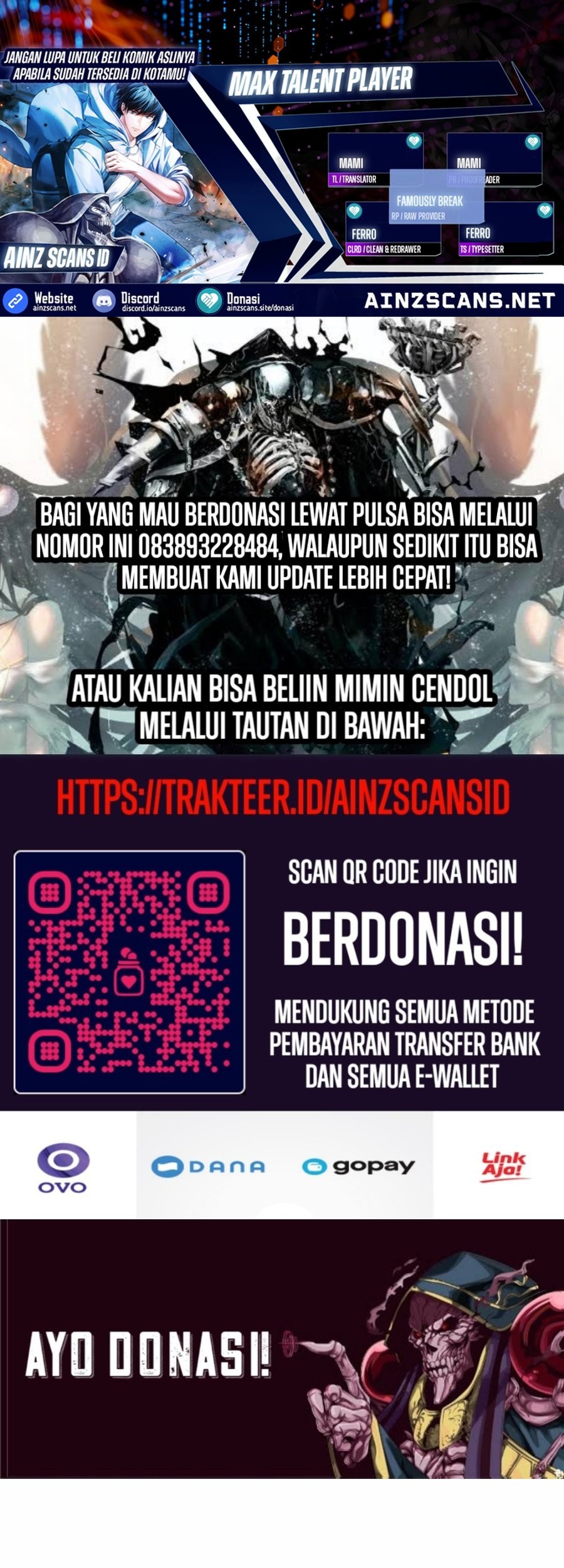 Max Talent Player Chapter 57 - halaman 1