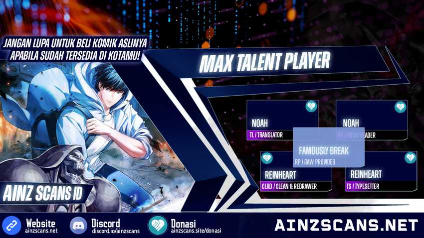 Max Talent Player Chapter 6 - halaman 1