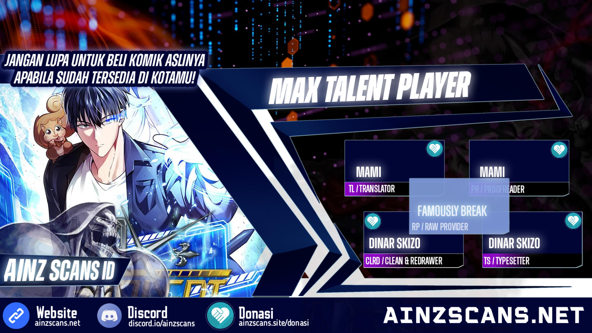 Max Talent Player Chapter 65 - halaman 1
