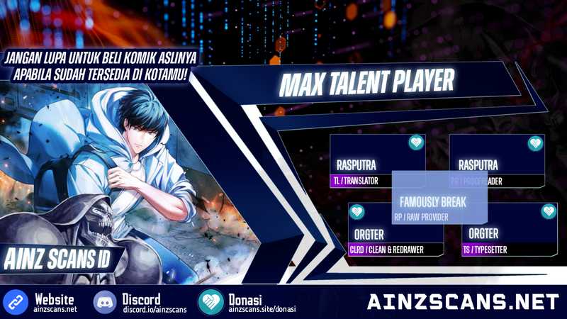 Max Talent Player Chapter 9 - halaman 1