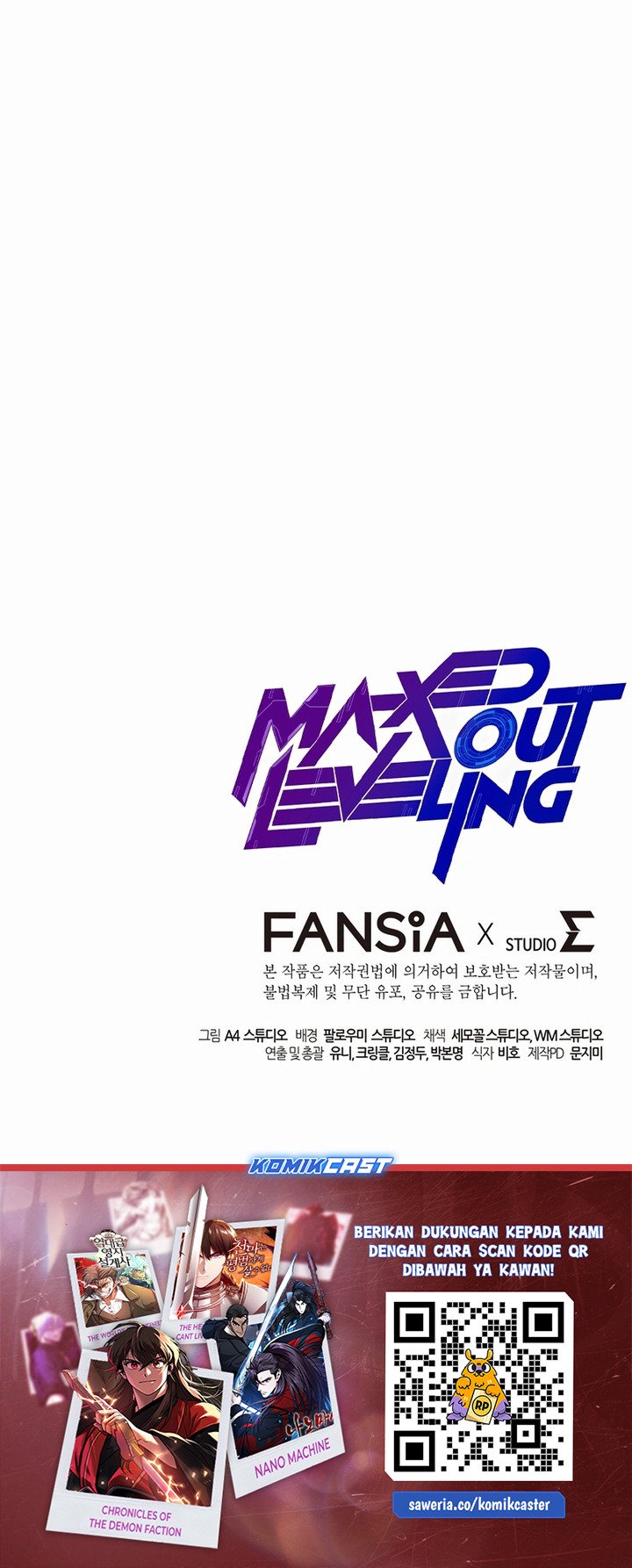 Maxed Out Leveling Chapter 69 - halaman 74