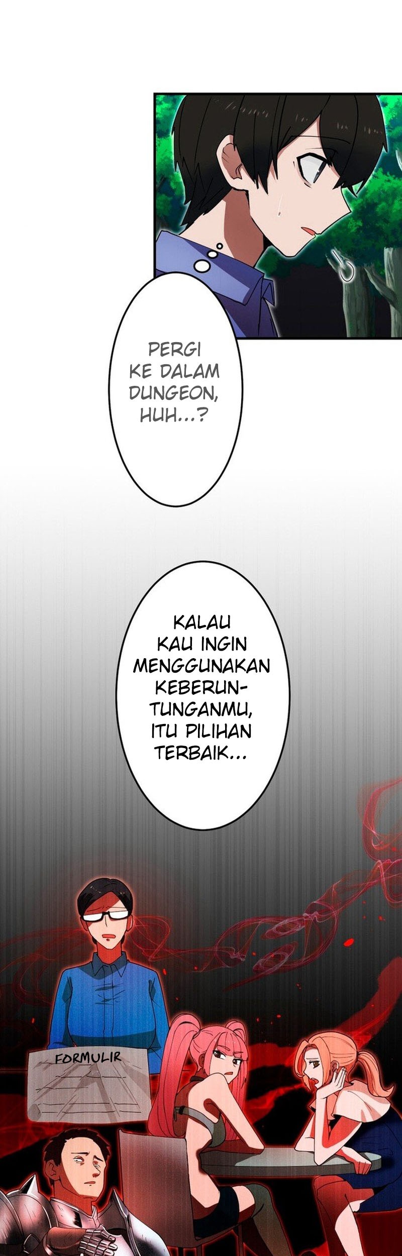 Maxed-Out Luck Overpower — The Unluckiest Adventurer Becomes the Strongest Through Reversed Stats! Chapter 4 - halaman 46