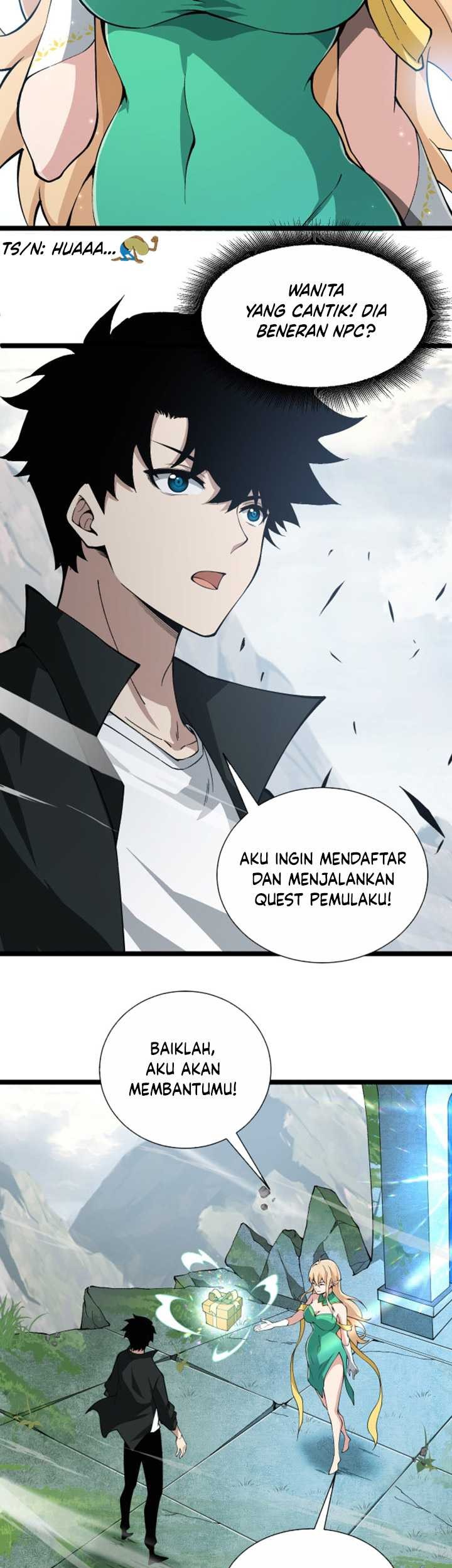 Maxed Strength Necromancer Chapter 1 - halaman 42