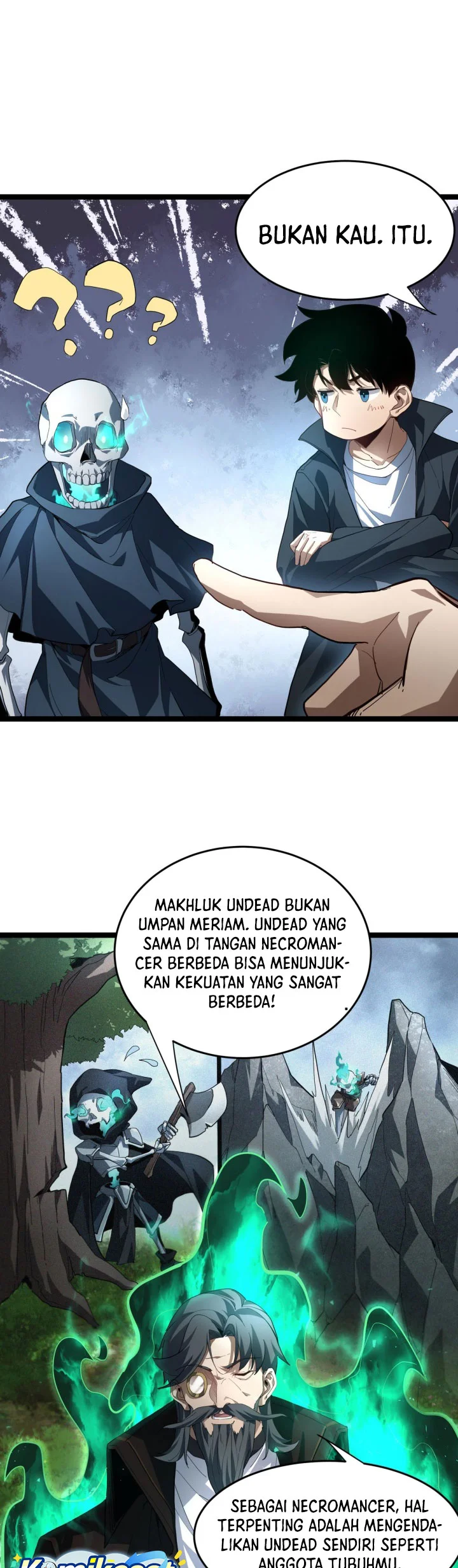 Maxed Strength Necromancer Chapter 109 - halaman 27