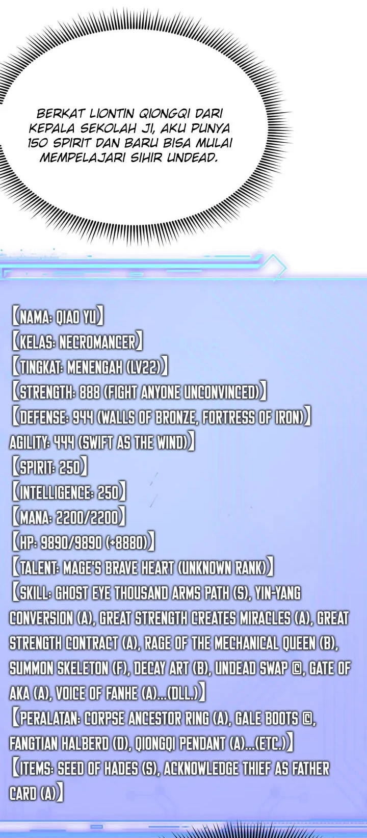 Maxed Strength Necromancer Chapter 115 - halaman 9
