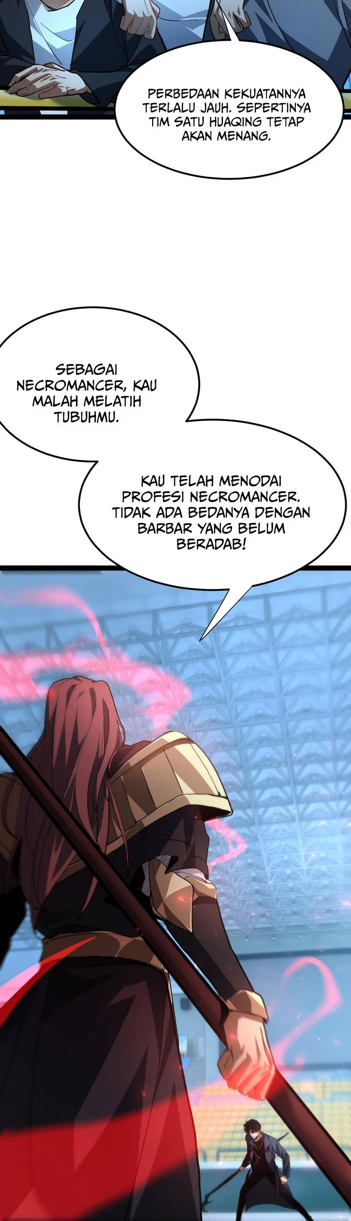 Maxed Strength Necromancer Chapter 119 - halaman 30