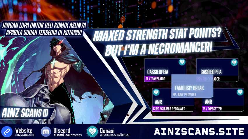Maxed Strength Necromancer Chapter 2 - halaman 1