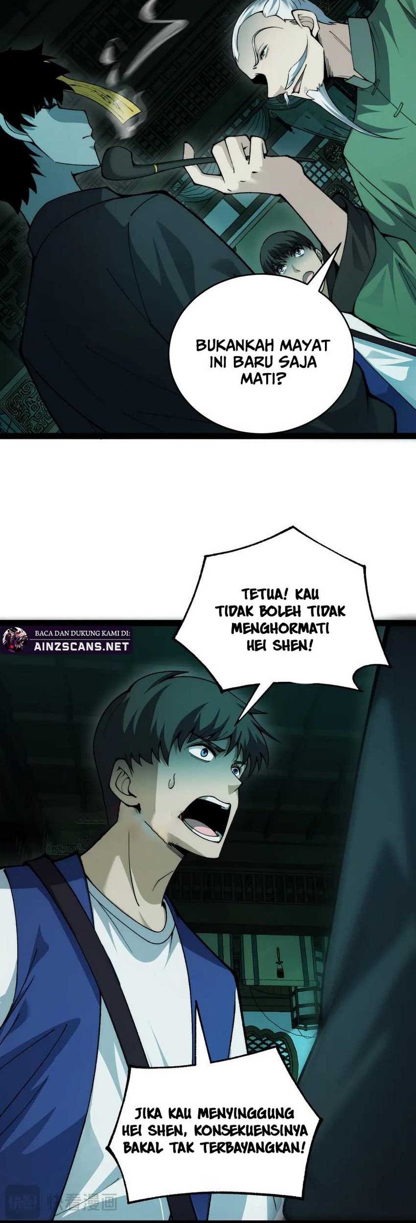 Maxed Strength Necromancer Chapter 25 - halaman 23