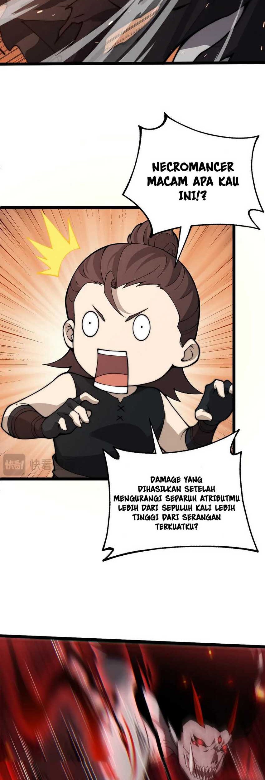 Maxed Strength Necromancer Chapter 28 - halaman 31