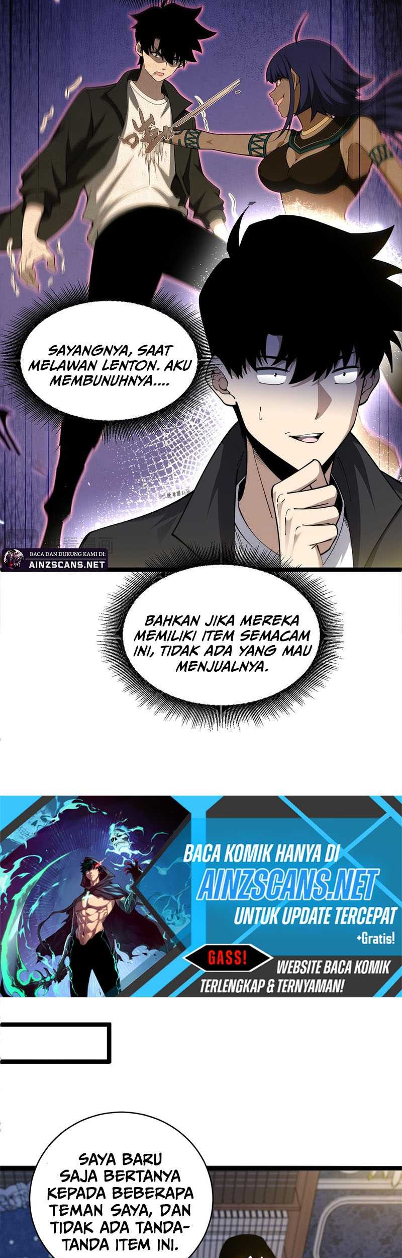 Maxed Strength Necromancer Chapter 30 - halaman 20