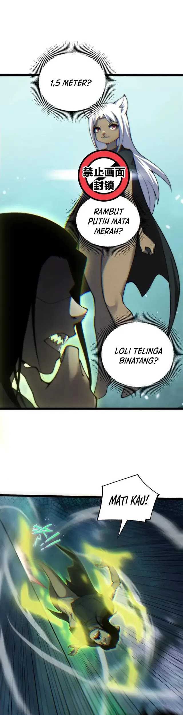 Maxed Strength Necromancer Chapter 32 - halaman 34