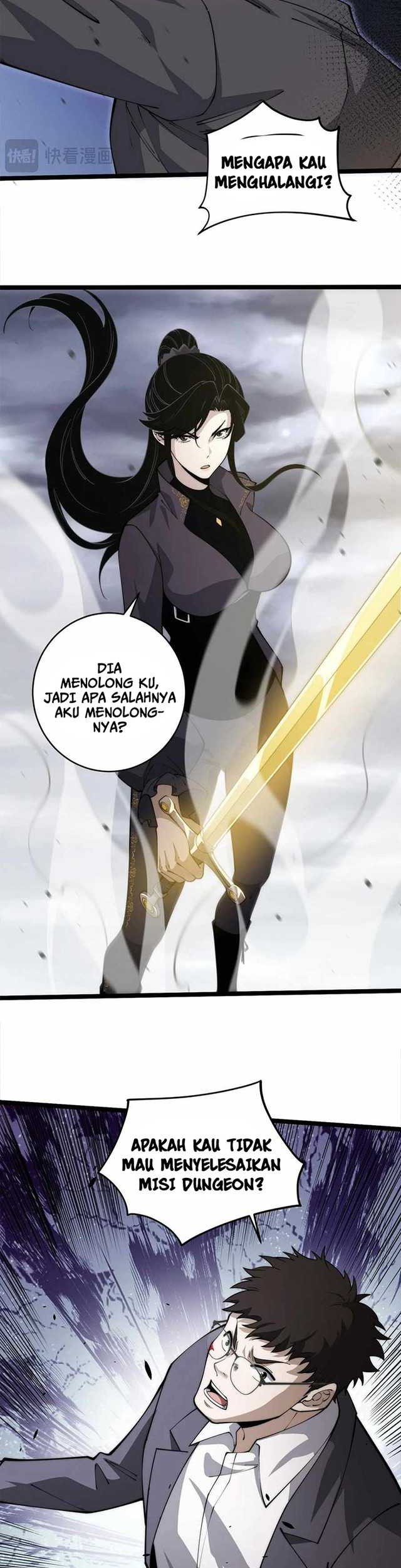 Maxed Strength Necromancer Chapter 34 - halaman 11