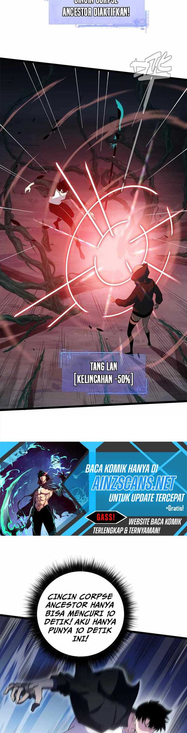 Maxed Strength Necromancer Chapter 34 - halaman 35