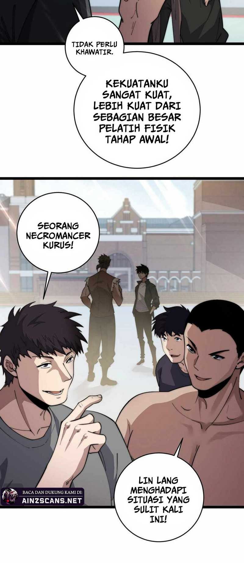 Maxed Strength Necromancer Chapter 37 - halaman 8